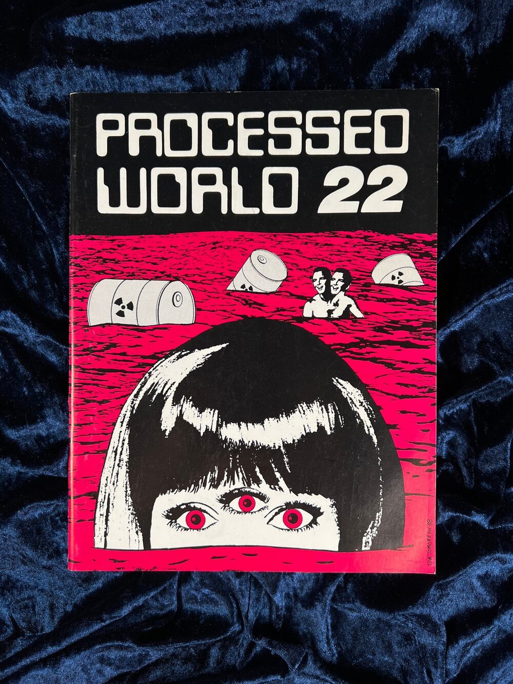 Processed World Alternative Magazine Issue 22 1988 Portrait of Substance Abuser